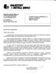 Referenční dopis od společnosti BAUSTOFF + METALL BRNO, s.r.o.