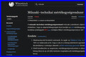 online lexikon Wikipedie (HU)
