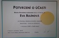 certifikát - Úvod do účetnictví pro překladatele