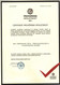 certifikát - Prověřená společnost 2015